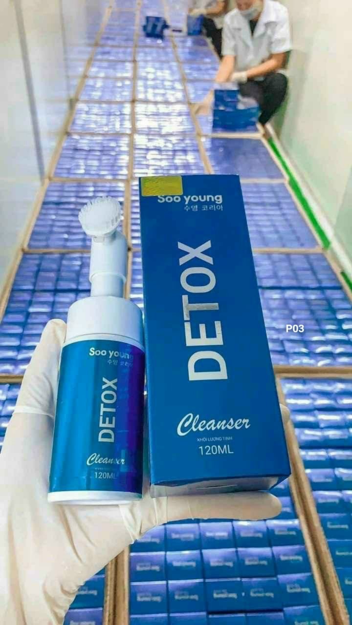 Sữa Rửa Mặt Detox Cleanser Soo Young - 8938532152114