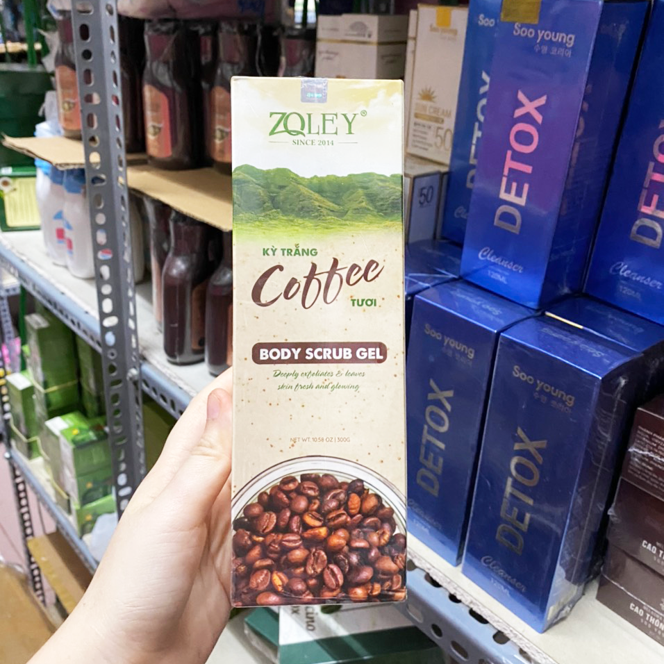 Tẩy Tế Bào Zoley Coffee 300g - 8936095371614