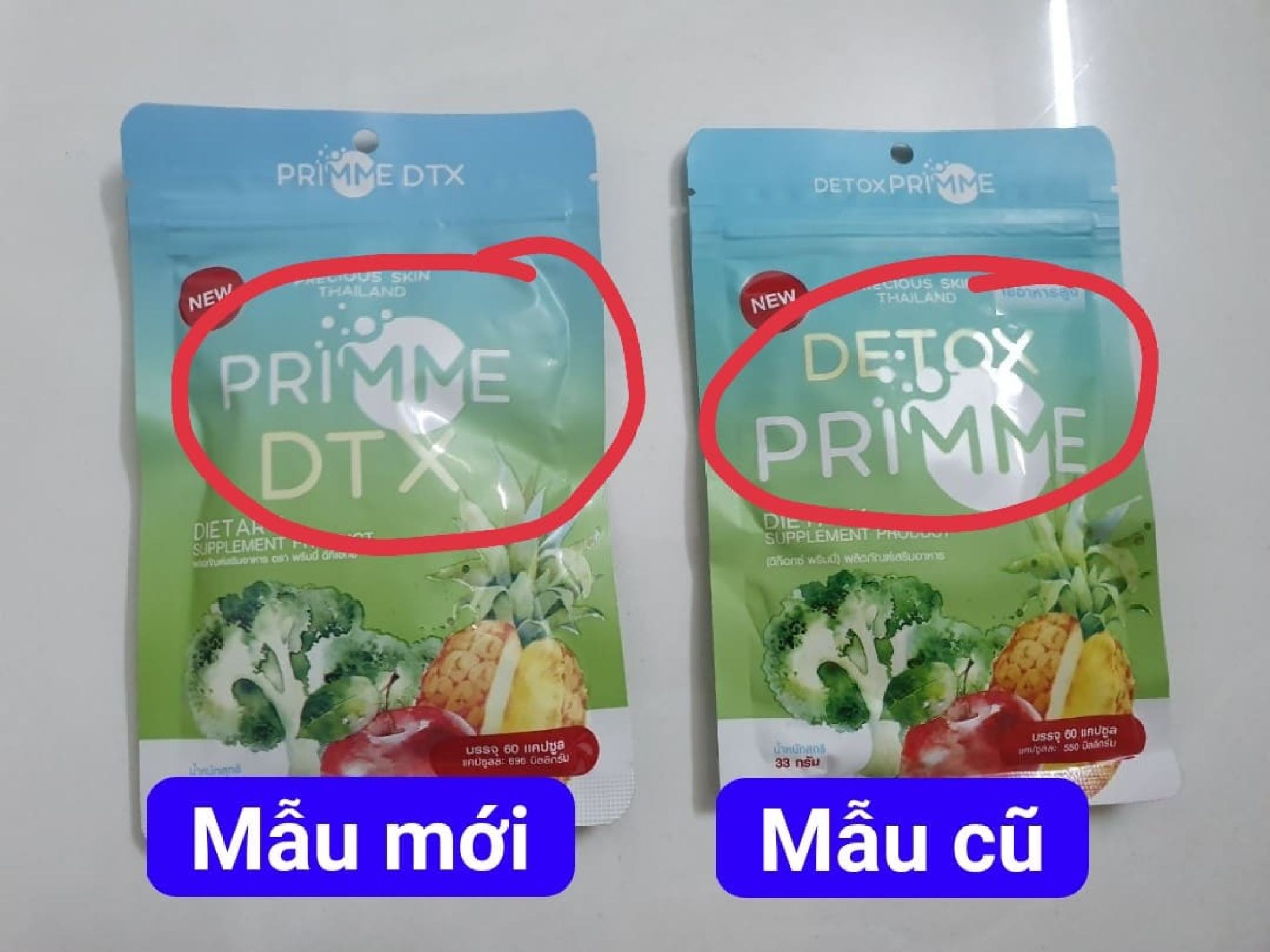 Viên Uống Detox Primme Dtx Thái Lan - 8851121635365