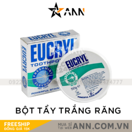 Bột Đánh Răng Giúp Trắng Răng Eucryl Anh - 5011309895612