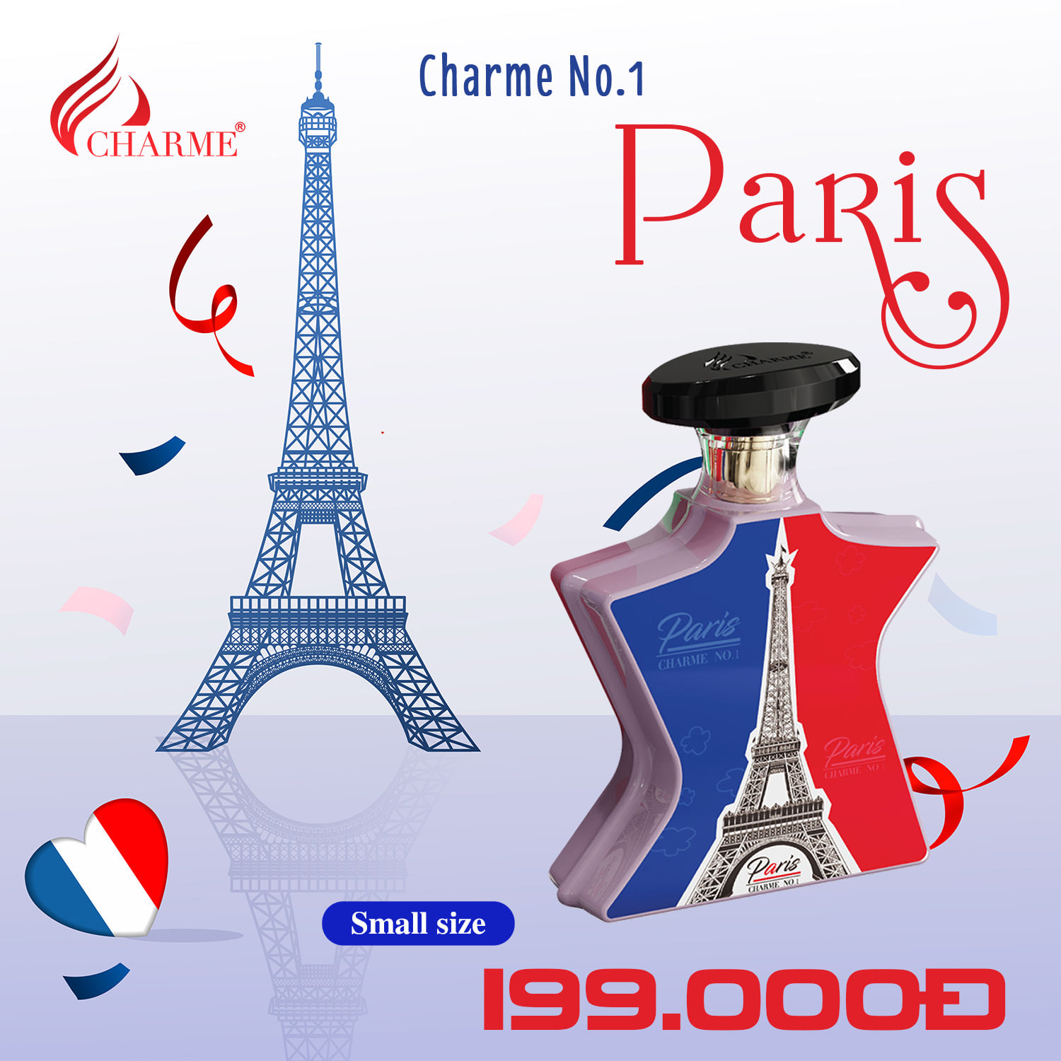 Nước Hoa Paris No.1 Charme Mini 10ml