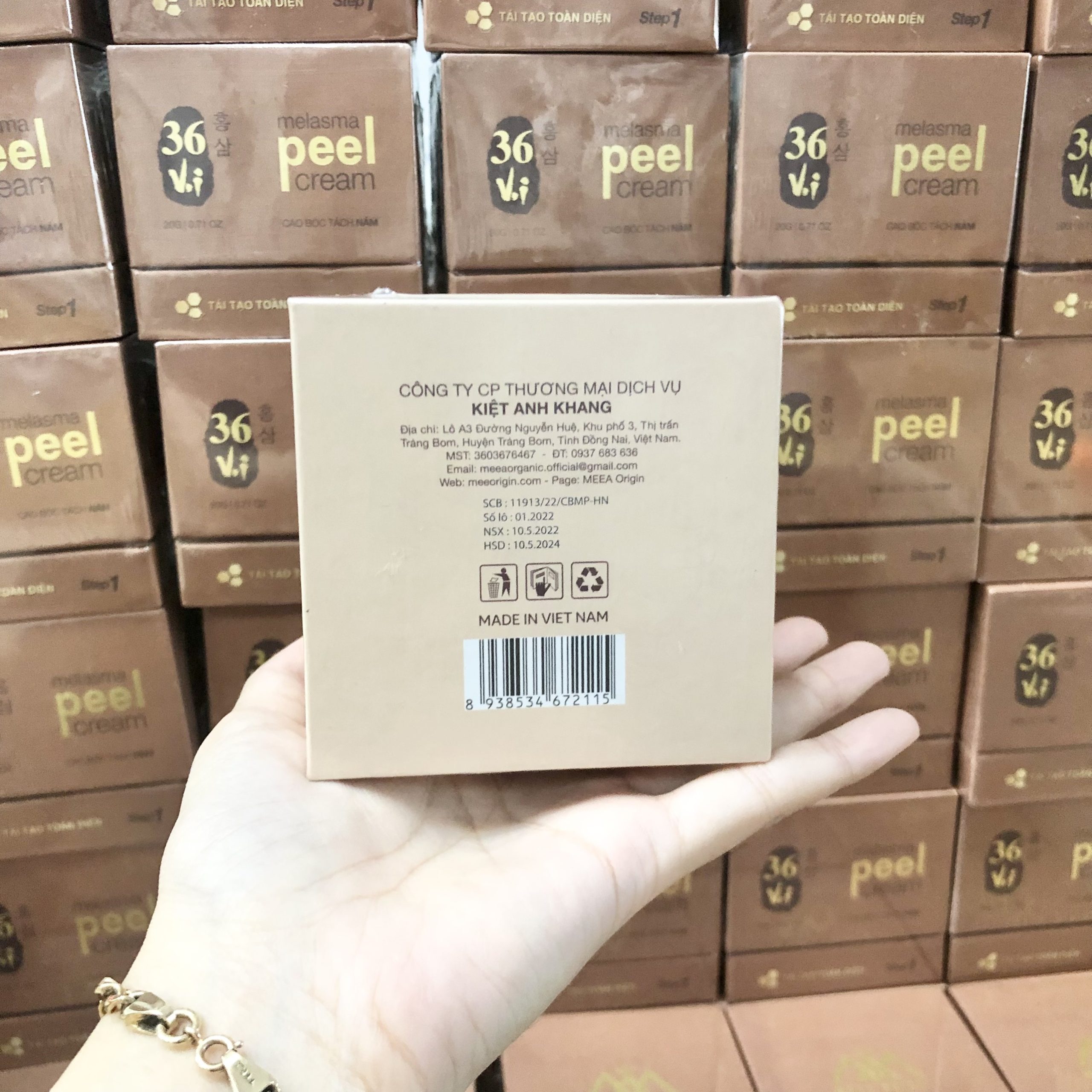 Combo Peel Da Tảo Sâm Đông Y 36 Vị + Kem Phục Hồi Da Ha 36 Vị MeeA Origin - COMBO01
