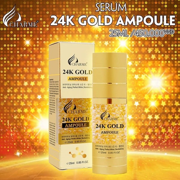 Serum Vàng 24k Charm Gold Ampoule