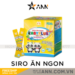 Siro Ăn Ngon BabyPlus Hapi Gold X2 Công Ty Hapi VietNam - 8936198770369