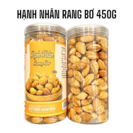 Hạnh Nhân Rang Bơ Thơm Ngon 450g - HNRB