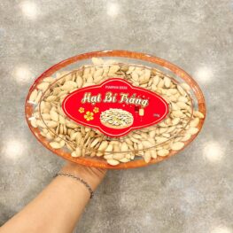 Hạt Bí Trắng Loại Ngon 400g Hộp Ovan - HBTHO