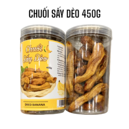 Chuối Sấy Dẻo Thơm Ngon 450g - 8936208934255