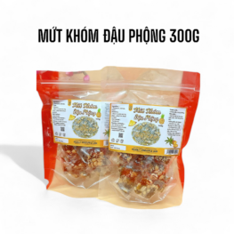 Mứt Khóm Đậu Phộng Túi Zip 300g - MKDPTZ