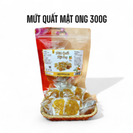 Mứt Quất Mật Ong Túi Zip 300g - MQMOTZ