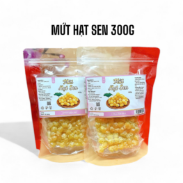 Mứt Hạt Sen Túi Zip 300g - HSHCK