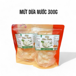 Mứt Dừa Nước Túi Zip 300g - MDNHCK