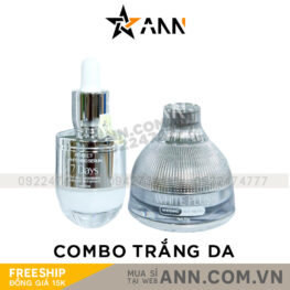 Combo Kem Face Lười Thượng Hạng và Serum Huyết Thanh 7Days Queenie Skin - CBFACEQUEENIE