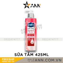 Sữa Tắm Màu Đỏ Vaseline Body Wash Youthful Glow 10X 425ml - 8851932459761