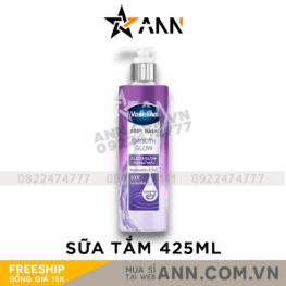 Sữa Tắm Màu Tím Vaseline Body Wash Smooth Glow 10X 425ml - 8851932459754