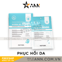 Mặt Nạ Prettyskin Hydra B5 Màu Xanh Nhạt Phục Hồi Da Hộp 10miếng - 8809733215635