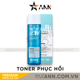 Nước Hoa Hồng Toner Prettyskin Multi Hydra B5 Phục Hồi Dưỡng Trắng Da 205ml - 8809733218728