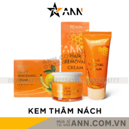 Combo Kem Tẩy Lông + Kem Thâm Nách MQ Skin Sâm Chanh Mật - 8936117150241