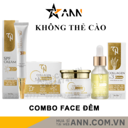 Combo Kem Face Đêm Collagen X3 TN Mỹ Phẩm Đông Anh - CBFACEX3TNDEM