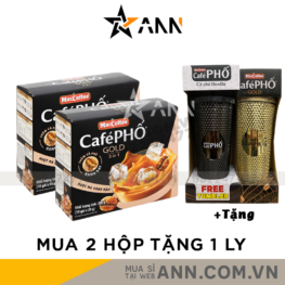 Combo 2 Hộp Cafe Phố Sữa Đá Gold 3in1 Mac Coffee - 8936024244514