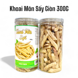 Khoai Môn Sấy Sợi Cộng Giòn 300g - 8936208930929