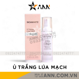 Kem Ủ Trắng Lúa Mạch Collagen Sica White - 8936226110334