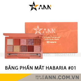 Bảng Phấn Mắt Habaria 10 Ô Màu - BPMH10