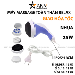 Máy Massage Cầm Tay Đa Chức Năng 11x25x18cm - MMSCT01