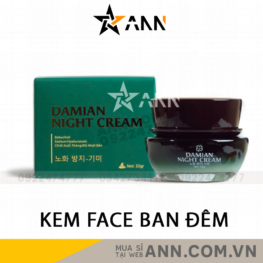 Kem Face Hỗ Trợ Dưỡng Da Ban Đêm Damian 33gr - 8938555293023