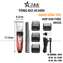 Bộ Tông Đơ Cắt Tóc Không Dây Jichen - BTDJC01