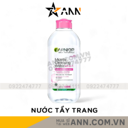 Nước Tẩy Trang Garnier Nắp Hồng Micellar Cleansing Water Cho Da Nhạy Cảm 400ml - 6928820029589