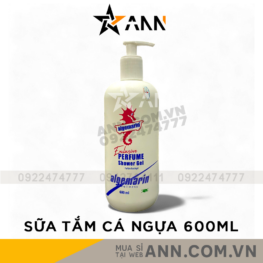 Sữa Tắm Cá Ngựa Algemarin Hương Nước Hoa Chai Vòi 600ml - 4003086366066