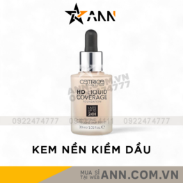 Kem Nền Catrice HD Liquid Coverage Foundation 30ml - 4250947598283