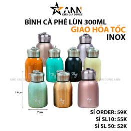 Bình Giữ Nhiệt Inox Mini 300ml Có Tay Cầm - BCPLINGN