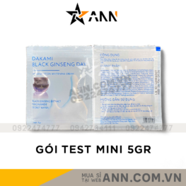 Mẫu Test Kem Face Nám Nhân Sâm Đen Dakami Black Ginseng Ban Ngày Mini 5gr - MTDMBD02