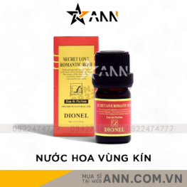 Nước Hoa Vùng Kín Dionel Màu Đỏ Secret Love Romantic Rose 5ml - NHVKD01