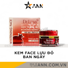 Kem Face Lựu Đỏ Dr.Lina Whitening Face Dưỡng Trắng Da Chống Nắng SPF50+ PA++++ Ban Ngày 25g - KFLDBN