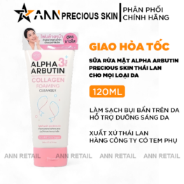 Sữa Rửa Mặt Alpha Arbutin 3 Plus+ Precious Skin Thái Lan 120ml - 8858831008311