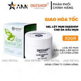 Gel Lột Mụn Nha Đam Okeshop Acne Removal Gel 30g - GLMND