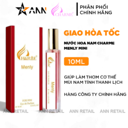 Nước Hoa Charme Menly Mùi Nam Mini 10ml - NHCM10ML