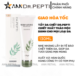 Tẩy Da Chết Dr.Pepti Herb Natural Peeling Gel Giúp Da Sáng Mịn Màng 130ml - 8809451338005