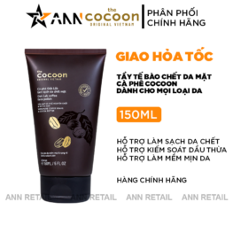 Tẩy Tế Bào Chết Mặt Cà Phê Dắk Lắk Cocoon 150ml - 8936217700018