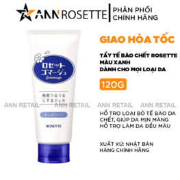 Tẩy Tế Bào Chết Rosette Màu Xanh Cho Mọi Loại Da Gommage Gentle Peeling Gel 120g - 4901696542347