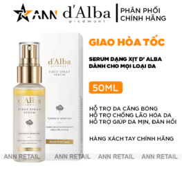 Serum Căng Bóng Da d’Alba First Spray 50ml Dạng Xịt - 8809563069156