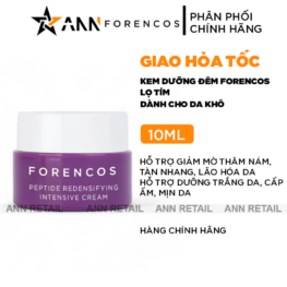 Kem Face Forencos Dưỡng Da Ban Đêm Màu Tím 10ml - 8708874189