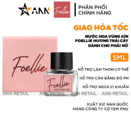 Nước Hoa Vùng Kín Foellie Eau De Fleur Màu Hồng 5ml - 8809620750423