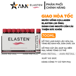 Nước Uống Collagen Elasten 700ml Hỗ Trợ Làm Đẹp Da Hộp 28 Ống - 8938539227013