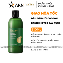 Dầu Gội Bưởi Cocoon Pomelo Shampoo 310ml - 8936217700070