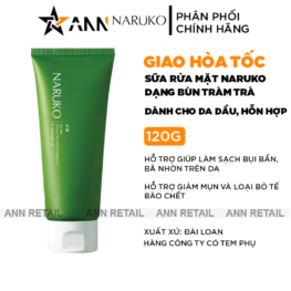 Sữa Rửa Mặt Tràm Trà Naruko Dạng Bùn - Dành Cho Da Dầu Và Da Hỗn Hợp 120g - 4711542263926