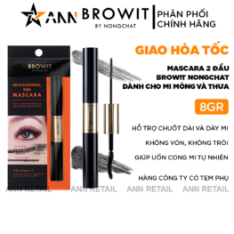 Mascara 2 Đầu Browit By Nongchat 8g - Dành Cho Mi Mỏng Và Thưa - 8858842072691