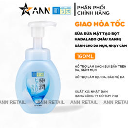 Sữa Rửa Mặt Hada Labo Gokujyun Moisturizing Foaming Wash Tạo Bọt Dưỡng Ẩm 160ml - 4987241145614